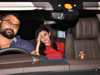 Alia Bhatt and Varun Dhawan snapped in Mumbai