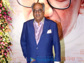Amitabh Bachchan graces the launch of the film based on Balasaheb Thackeray