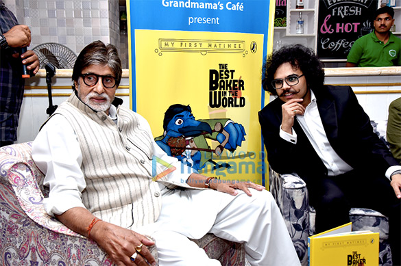 amitabh bachchan launches raja sens book the best baker in the world 3