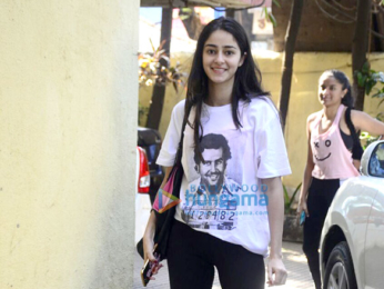 Ananya Panday and Diana Penty spotted in Khar