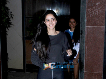 Ananya Panday spotted at Bandra
