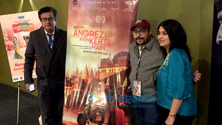 On The Sets Of The Movie Angrezi Mein Kehte Hain