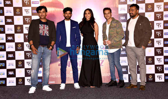 anurag kashyap aanand l rai and others at mukkabaaz trailer launch 2