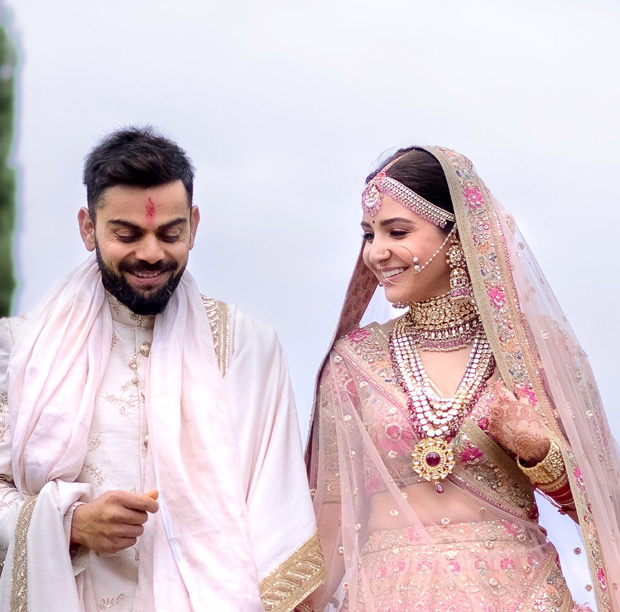 Anushka Sharma sets hearts aflutter as the exquisite Sabyasachi modern traditionalist bride! View Pics (6)