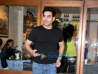 Arbaaz Khan spotted at Sequal Bandra