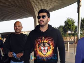 Arjun Kapoor and Jacqueline Fernandez snapped at the airport