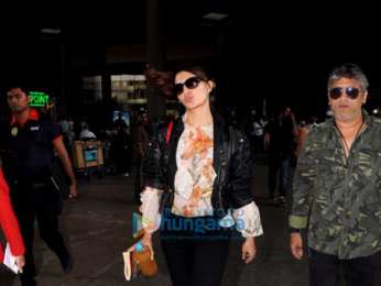 Arjun Kapoor and Jacqueline Fernandez snapped at the airport