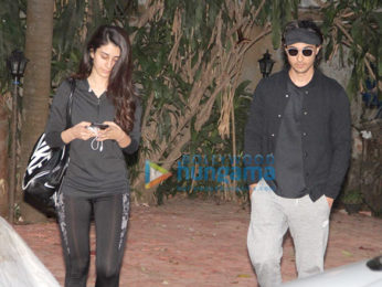 Aayush Sharma spotted at his dance class
