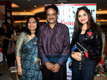 Bhagyashree, Aahana Kumra, Abha Singh and Faye Dsouza at 'Stree Dasha Aur Disha' book launch