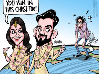Bollywood Toons: Virat Kohli and Anushka Sharma get married!
