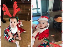CUTE! Karan Johar’s twins Yash and Roohi are Christmas ready and they are as adorable as ever