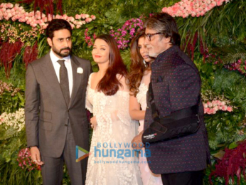 Celebs grace Anushka Sharma - Virat Kohli's Mumbai reception