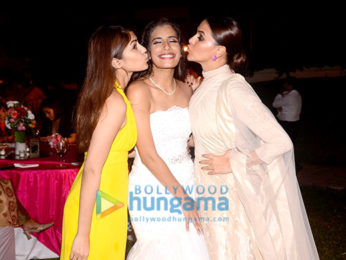 Celebs grace Gaelyn Mendonca's wedding reception