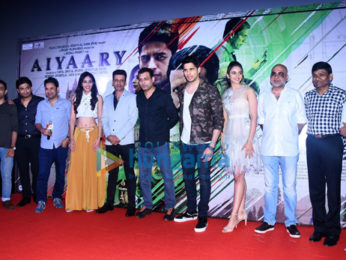 Celebs grace the trailer launch of 'Aiyaary'