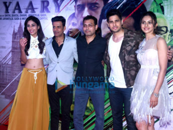 Celebs grace the trailer launch of 'Aiyaary'