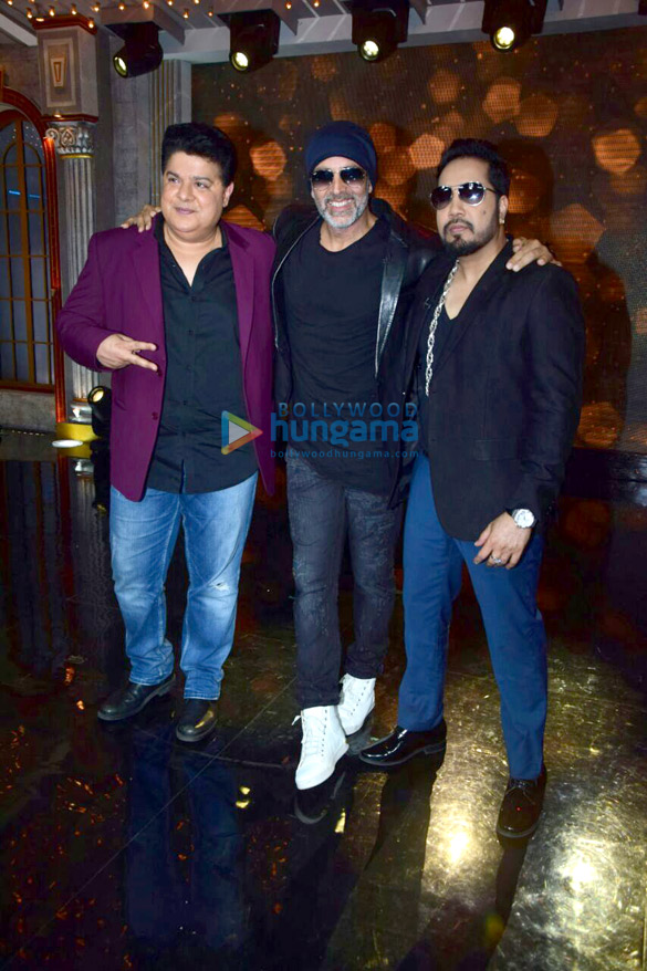 celebs snapped at the finale shoot of the great indian laughter challenge 3