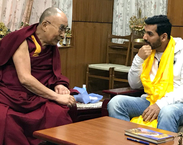 Check out John Abraham meets his holiness Dalai Lama in Delhi