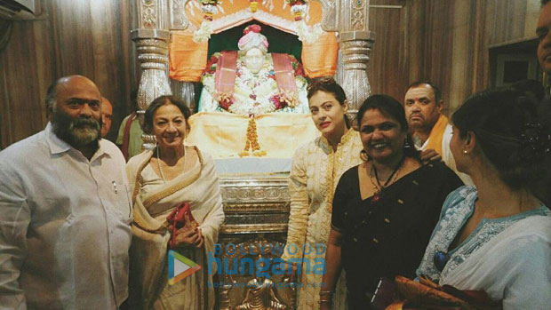 Check out Kajol takes son Yug and family to seek blessings at Siddharoodh Mutt Kajol is a doting mother and a family person. The actress spends as much time as possible with her kids and family whenever not w