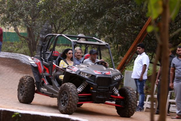 Check out Post birthday celebrations, Salman Khan enjoys ATV car ride with friends (3)