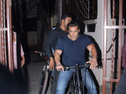 Check out: Salman Khan takes a night ride on his Being Human cycle