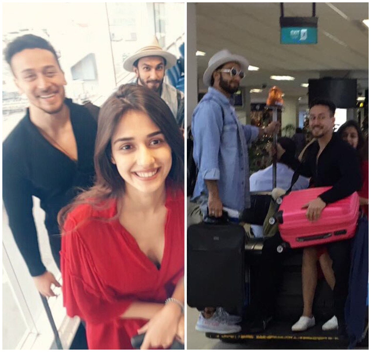 Check Out Tiger Shroff Sits On Disha Patanis Lap While Chatting With