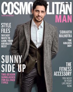 Sidharth Malhotra On The Cover Of Cosmopolitan