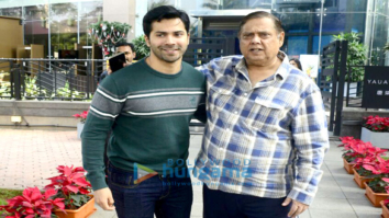 David Dhawan snapped with family