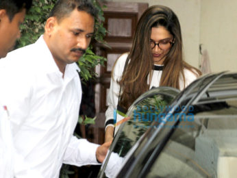 Deepika Padukone snapped post salon session