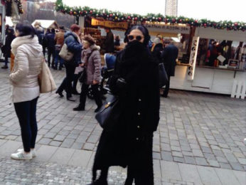 Deepika Padukone spotted in disguise in Vienna Deepika Padukone spotted in disguise in Vienna
