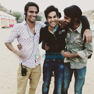 On The Sets Of The Movie Dhadak