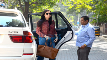 Dia Mirza snapped at the Bblunt salon
