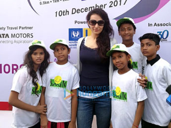 Dipannita Sharma flags off 'Mumbai Juniorthon 2017'