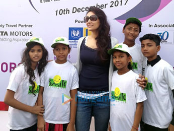 Dipannita Sharma flags off 'Mumbai Juniorthon 2017'