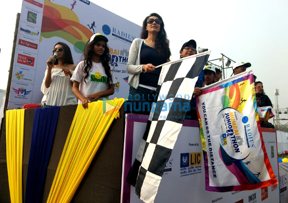 dipannita sharma flags off mumbai juniorthon 2017 5