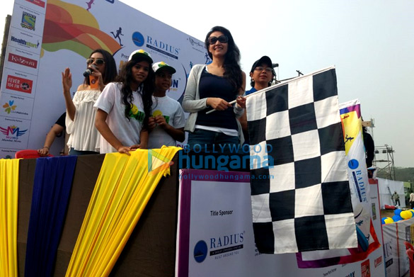 dipannita sharma flags off mumbai juniorthon 2017 6