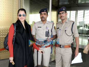 Eesha Koppikhar and Sandeepa Dhar snapped at the airport