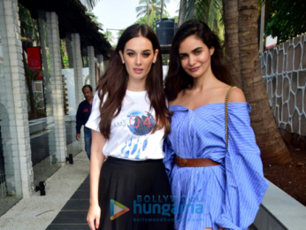 Evelyn Sharma, Elli AvrRam at 'Seams For Dreams' Christmas Garage Sale