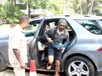 Farhan Akhtar spotted at Otters Club