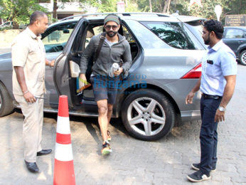 Farhan Akhtar spotted at Otters Club
