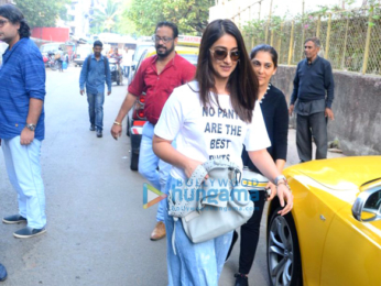 Ileana D'Cruz spotted at Maddock Films office in Bandra