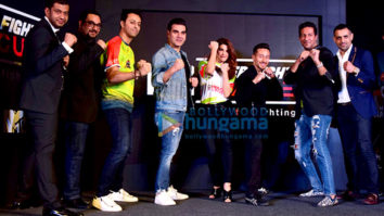 Jacqueline Fernandez, Tiger Shroff, Arbaaz Khan and others at Super Fight League press meet