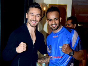 Jacqueline Fernandez, Tiger Shroff, Arbaaz Khan and others at Super Fight League press meet