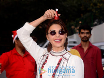 Jacqueline Fernandez hosts Christmas bash
