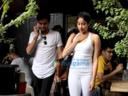Janhvi Kapoor spotted at Kitchen Garden