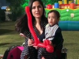 WATCH: Katrina Kaif enjoys toy train ride with Salman Khan’s nephew Ahil