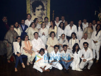 Kapoor family attends Shashi Kapoor's prayer meet at Prithvi theatre