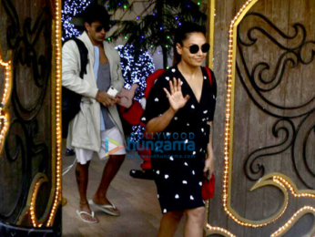 Karan Singh Grover and Bipasha Basu snapped at a spa