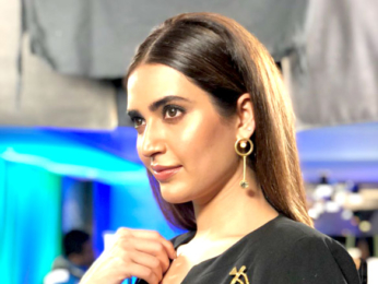 Karishma Tanna snapped at 'Table for two' chat show on Zee Cafe