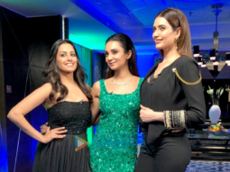 Karishma Tanna snapped at ‘Table for two’ chat show on Zee Cafe