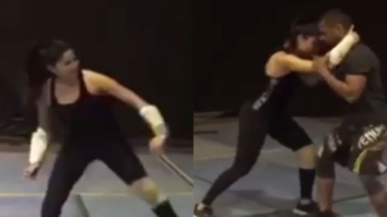 Watch: Katrina Kaif kicks ass in their training video for Tiger Zinda Hai